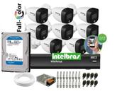 Kit Intelbras 8 Cam Vhd 1220b Full Color 1080p Dvr 3008 2tb
