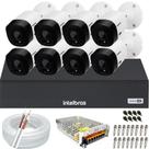 Kit Intelbras 8 Câmeras HD 720p VHL 1120 B DVR 1108c Intelbras Kit Intelbras 8 Câmeras HD 720p VHL 1120 B DVR 1108c Intelbras