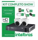 Kit Intelbras completo alta definição - 2 câmeras internas - HD
