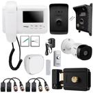 Kit Interfone Camera IVR 1010 Intelbras Completo Acessórios