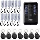 Kit Interfone Porteiro Coletivo Predial Residencial 12 Pontos Apartamentos Intelbras Com 24 Tags