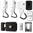 Kit Interfone Porteiro IPR 8010 Intelbras Com 2 Extensão