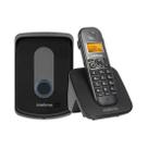 Kit Interfone Sem Fio com Ramal Externo TIS 5010 Intelbras TIS 5010 Preto 110V/220V - Interfone Porteiro sem fio