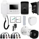 Kit Interfone Video IVR 1010 Intelbras Com Camera Extra HD