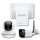 Kit Internet Rural com Roteador Amplimax Fit e Cameras Interna Myra e Externa Wifi Elsys Com IA