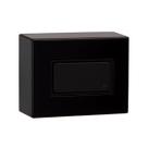 Kit Interruptor Simples Preto 10A 250V e Caixa de Sobrepor