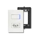Kit Interruptor Simples Tomada 10a Legrand Pialplus