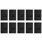 Kit Interruptores Paralelo Preto 4x2 16a/250v - Fame