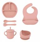 Kit Introdução Alimentar De Silicone Para Bebê