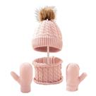 Kit inverno bebê rn touca cachecol luva gorro de lã infantil