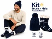 Kit Inverno Touca Lã Gorro Pompom Forrada Forro Térmico Meia Pelúciada Térmica Sortidos Unissex Cabeça Pés Aquecidos Proteção Frio Intenso Conforto Kit Inverno Touca Lã Gorro Pompom Forrada Forro Térmico Meia Pelúciada Térmica Sortidos Unissex Cabeça Pés Aquecidos Proteção Frio Intenso Conforto