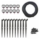 Kit Irrigação Micro Aspersor Bailarina Mf2 Completo 100Lph Fácil Instação-10Und