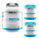 Kit Iso Protein 2kg + 2 x Glutamina 300g - BRNFOODS Kit Iso Protein 2kg + 2 x Glutamina 300g - BRNFOODS