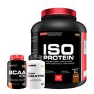 Kit Iso Protein 2kg + Power Creatina 100g + BCAA 100g Tangerina - Bodybuilders