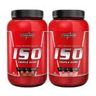 Kit Iso Triple Zero Integral Medica 2 x Pote 907g Sabores