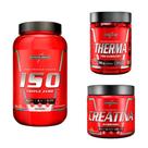 Kit Iso Whey 900g + Therma Pro 60 Cápsulas + Creatina 300g