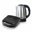 Kit Itatiaia Chaleira Elétrica 1,8L e Grill/Sanduicheira Essencial 750W