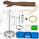 Kit IV Practice Arm VEVOR intravenoso com flebotomia de pele escura