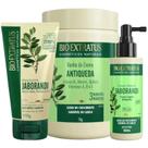 Kit Jaborandi finalização capilar e controle de queda 1 Banho 1kg 1 Finalizador 150ml 1 Tônico 100ml