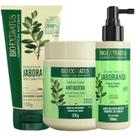Kit Jaborandi finalização capilar e controle de queda 1 Banho 500ml 1 Finalizador 150ml 1 Tônico 100ml Kit Jaborandi finalização capilar e controle de queda 1 Banho 500ml 1 Finalizador 150ml 1 Tônico 100ml