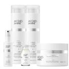 Kit Jacques Janine Luminous Glow Shampoo Condicionador 240ml Máscara 240g Spray 60ml Ampola 15ml Kit Jacques Janine Luminous Glow Shampoo Condicionador 240ml Máscara 240g Spray 60ml Ampola 15ml