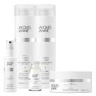 Kit Jacques Janine Luminous Glow Shampoo Condicionador 240ml Máscara 80g Spray 60ml Ampola 15ml Kit Jacques Janine Luminous Glow Shampoo Condicionador 240ml Máscara 80g Spray 60ml Ampola 15ml