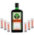 Kit jagermeister 700ml + 6 copos tubo de acrilico