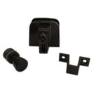 Kit janela blindex de correr com 2 folhas - Bronze