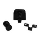 Kit janela blindex de correr com 2 folhas - Preto Kit janela blindex de correr com 2 folhas - Preto
