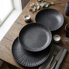 Kit Jantar Pratos Para Cozinha Ônix Oxford Com 6 Peças