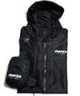 Kit Jaqueta Corta Vento Blusa Masculina Agasalho + Shoulder Bag Preto