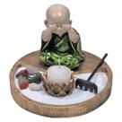 Kit Jardim Zen Buda Não Vejo Rose Verde Vermelho Laranja Etc