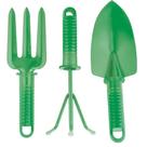 Kit Jardinagem 3 Peças - Conjunto Ferramentas Para Jardim Western