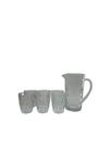 Kit Jarra 1L e 6 Copos 280ML