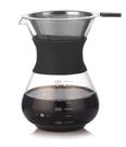 Kit Jarra de Vidro Café Com Coador Inox 400ml Clink