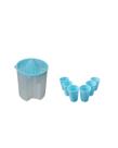 Kit jarra espremedor 900 ml + 6 copos 350ml azul Kit jarra espremedor 900 ml + 6 copos 350ml azul