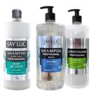 Kit Jay Luc Profissional Coco Neutro Condicionador 3 L.
