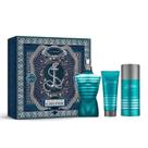 Kit jean paul gaultier le male edt 125ml + desodorante spray 150ml + shower gel 75ml