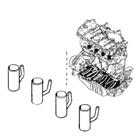 kit jetcooler 4 injetor de oleo dos pistoes renault nissan pçs novas