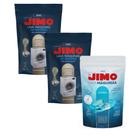Kit Jimo Lava Máquina De Lavar Louça 2x17g Mais 2 Pastilha Lava Máquina De Lavar Roupa 4x20g Hidrossolúvel Removedor De Resíduos Uso Interno