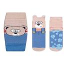 Kit Joelheira E Meia Infantil Com Antiderrapante Baby Play Kit Joelheira E Meia Infantil Com Antiderrapante Baby Play
