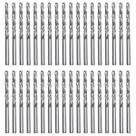 Kit Jogo 100 Brocas Aço Rápido 2mm Metal Ferro Atacado Kit Jogo 100 Brocas Aço Rápido 2mm Metal Ferro Atacado