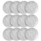 Kit Jogo 12 Pratos Sobremesa Tramontina Arbo Porcelana 19 cm