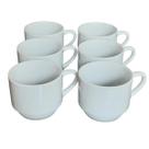 Kit Jogo 2 Xicaras Café/Chá hotel 200ml - Porcelana Kit Jogo 2 Xicaras Café/Chá hotel 200ml - Porcelana
