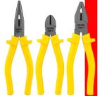 Kit Jogo 3 Alicates Multifuncional De Corte Universal E Bico