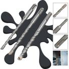 Kit Jogo 3 Brocas Videa Para Concreto Martelete Sds plus