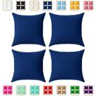 Kit Jogo 4 Capas de Almofadas Elegance Oxford Sala Quarto Decoração Diversas Cores Kit Jogo 4 Capas de Almofadas Elegance Oxford Sala Quarto Decoração Diversas Cores