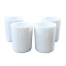 Kit Jogo 4 Copos Shot 100ml Aperitivo / Café - Porcelana Branca