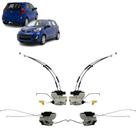 Kit Jogo 4 Fechadura Elétrica Trava Tranca Porta Dianteira Traseira Kia Picanto 2012 2013 2014 2015 2016