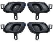 Kit Jogo 4 Maçanetas Puxador Interno Gatilho Trinco Portas Renault Kwid